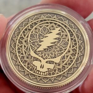 Layered Mandala Stealie Recovery Anniversary Medallion