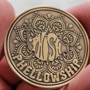Phish Phellowship recovery anniversary coin.
