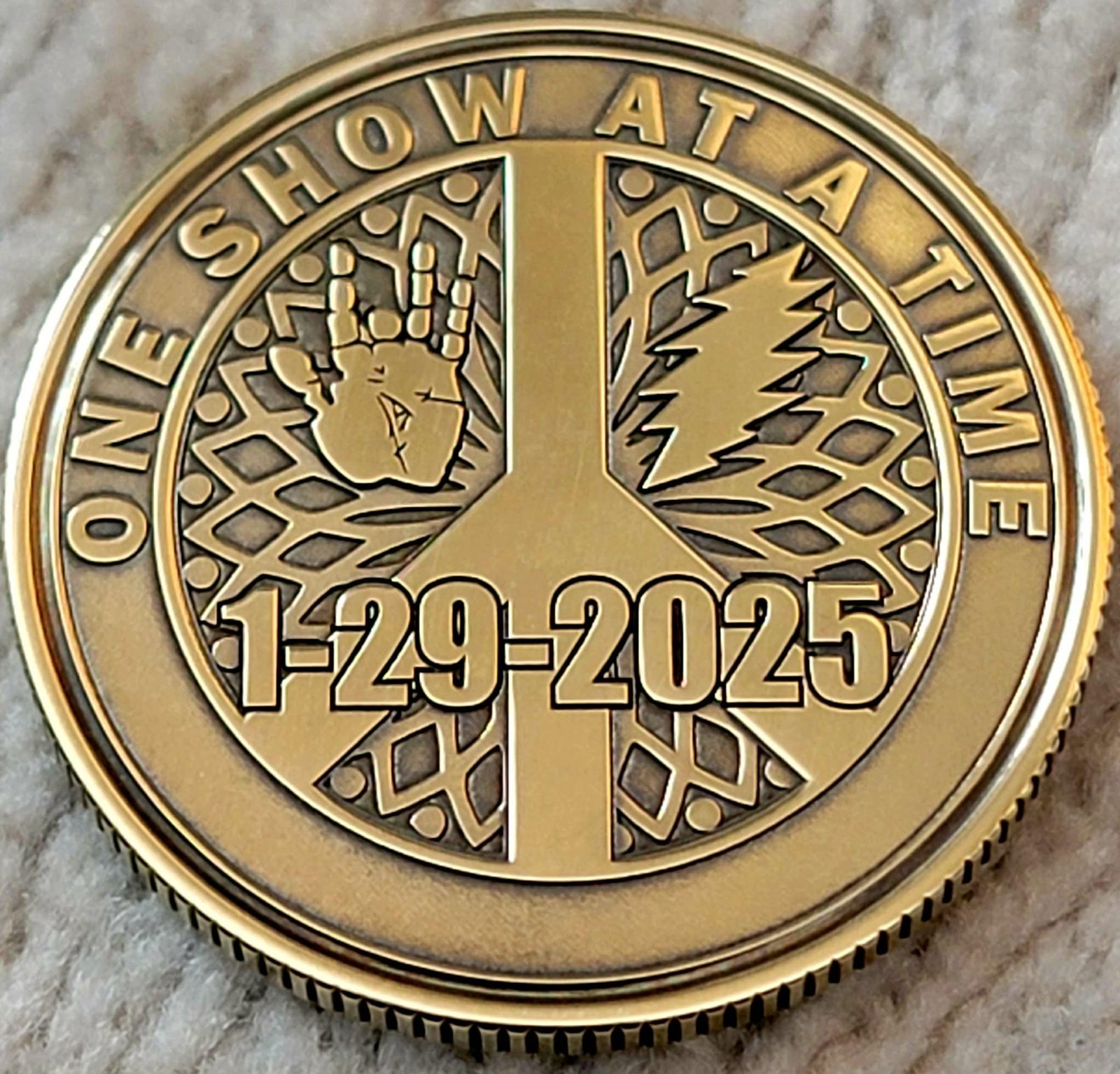 Grateful Dead Sobriety Anniversary Coin - Image 7