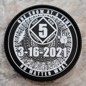 N.A. Personalized Stealie Lightweight Anodized Aluminum Recovery Anniversary Chip