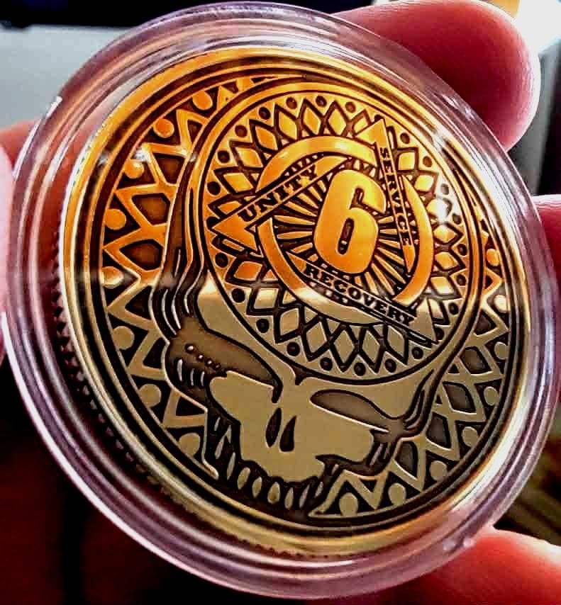 Inspiration Move Me Brightly/SYF Recovery Anniversary Medallion. - Image 2