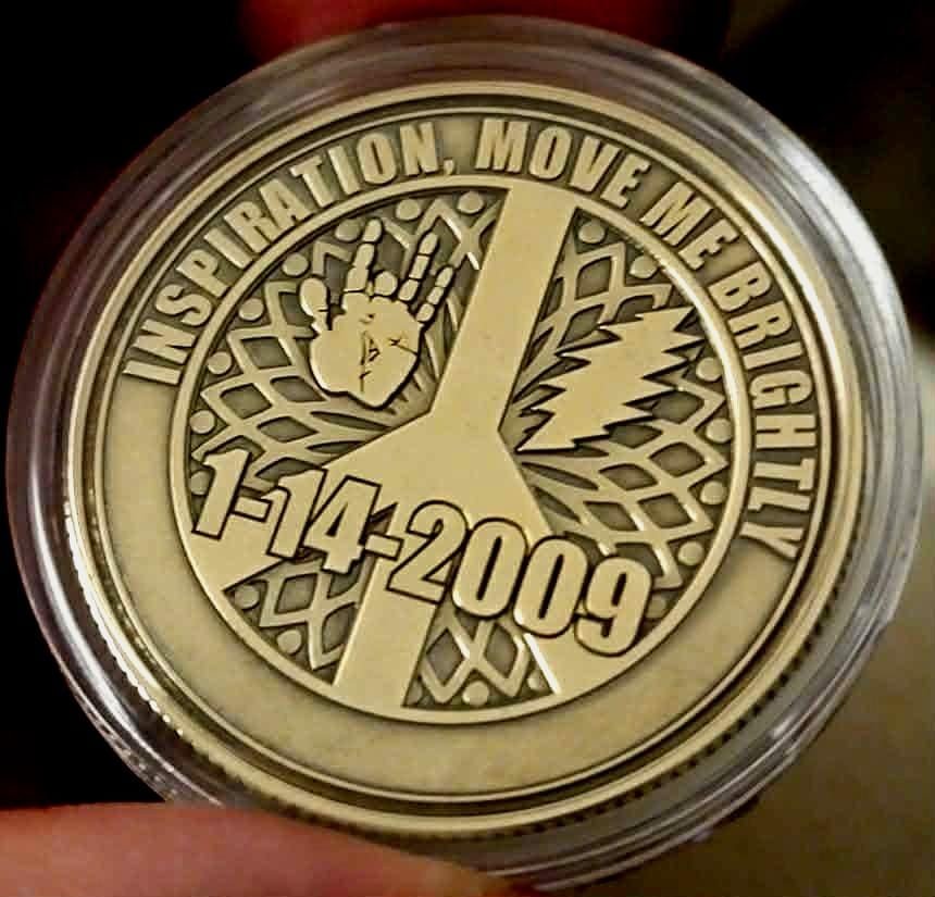 Inspiration Move Me Brightly/SYF Recovery Anniversary Medallion. - Image 5