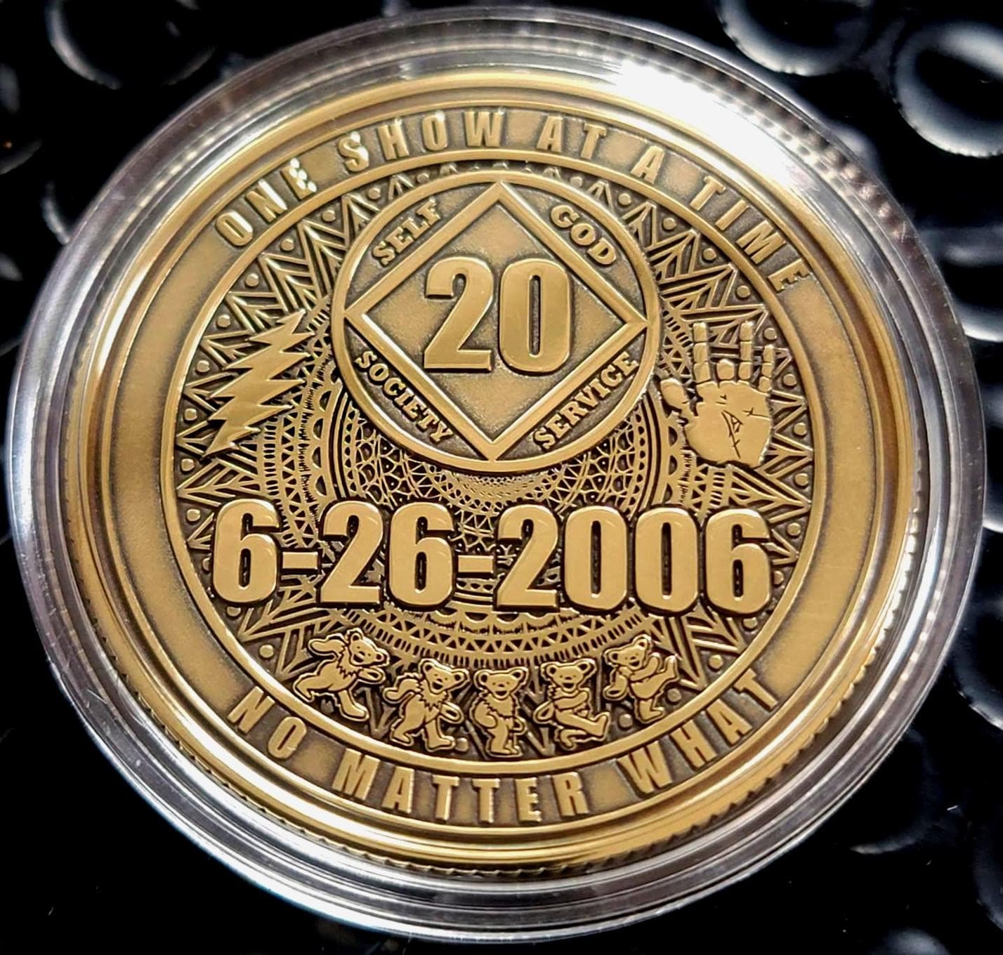 NA Stealie Anniversary Coin: Personalized Recovery Gift - Image 11
