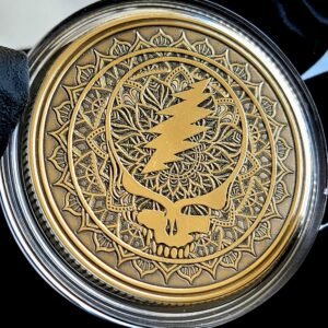 Layered Mandala Stealie Recovery Anniversary Medallion