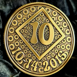 Phish Phellowship Personalized NA Recovery Anniversary Medallion