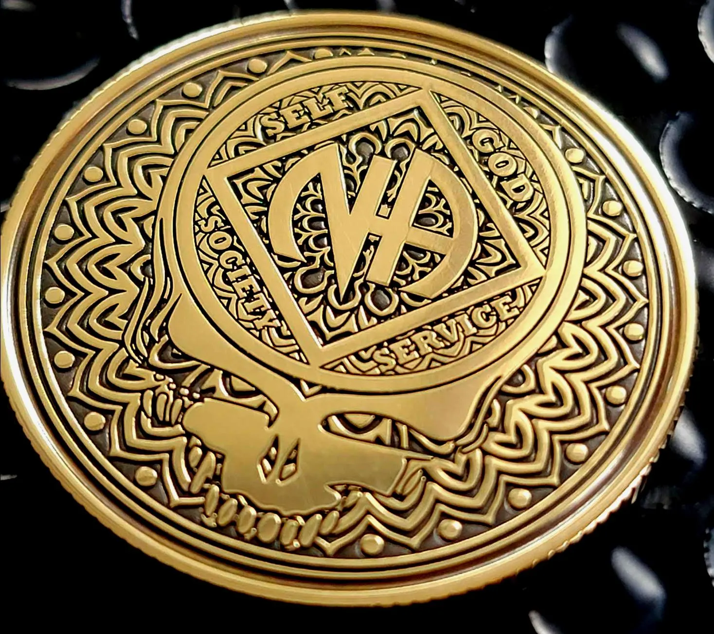 NA Stealie Anniversary Coin: Personalized Recovery Gift - Image 8